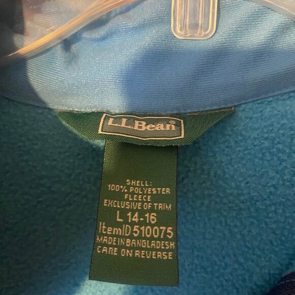 L.L. Bean Kids' Mountain Classic 3-in-1 Jacket spring fall winter jacket 14/16 - Picture 7 of 9